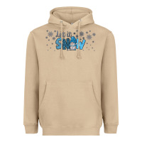 Mushroom winter let it snow Heavyweight Hoodie - JahusDesignShop