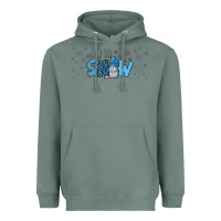Sage winter let it snow Heavyweight Hoodie - JahusDesignShop