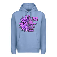 Colony Blue purple pancreatic cancer sunflower and cancer ribb Premium Hoodie - MaliasSmallBusiness