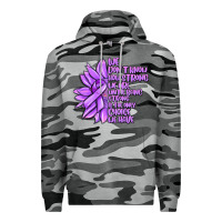 Slate Camo purple pancreatic cancer sunflower and cancer ribb Premium Hoodie - MaliasSmallBusiness