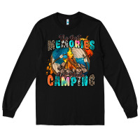 Black the best memories are made camping Long Sleeve Tee - Zillion Design Studio