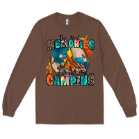 Chestnut the best memories are made camping Long Sleeve Tee - Zillion Design Studio