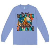 Colony Blue the best memories are made camping Long Sleeve Tee - Zillion Design Studio