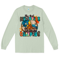 Matcha the best memories are made camping Long Sleeve Tee - Zillion Design Studio