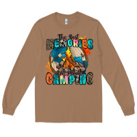 Toasted Coconut the best memories are made camping Long Sleeve Tee - Zillion Design Studio