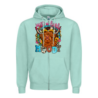 Seafoam just a little moody Zipper Hoodie - Zillion Design Studio