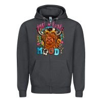 Smoke just a little moody Zipper Hoodie - Zillion Design Studio