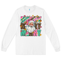 White merry merry merry Long Sleeve Tee - AdoDesignShop
