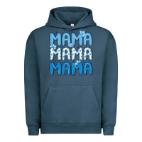 Pigment Midnight Navy valentines day mama Urban Hoodie - MaliasSmallBusiness