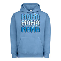 Pigment Pebble Blue valentines day mama Urban Hoodie - MaliasSmallBusiness