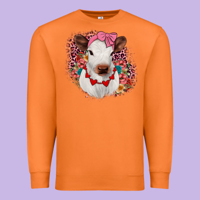 Heifer Valentines Premium Sweatshirt Designed By Jahusdesignshop