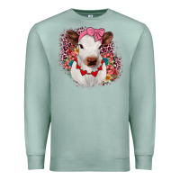 Seafoam heifer valentines Premium Sweatshirt - JahusDesignShop
