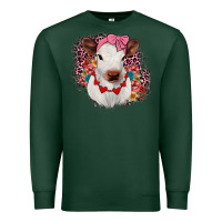Sports Green heifer valentines Premium Sweatshirt - JahusDesignShop