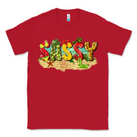 Red sassy beach Classic Tee - texasbilliewilder