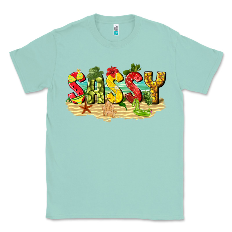 Sassy Beach Classic Tee by texasbilliewilder | Teevron