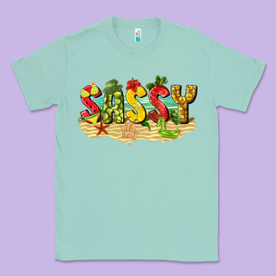 Sassy Beach Classic Tee Designed By Texasbilliewilder