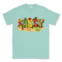 Seafoam sassy beach Classic Tee - texasbilliewilder
