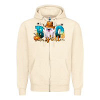 Sandshell Boo Y'all Zipper Hoodie - texasbilliewilder