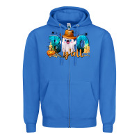 True Royal Boo Y'all Zipper Hoodie - texasbilliewilder