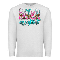Oatmeal Heather medical assistant Premium Sweatshirt - AdoDesignShop