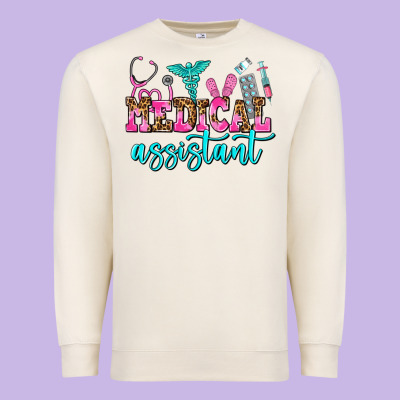 Medical Assistant Premium Sweatshirt Designed By Adodesignshop