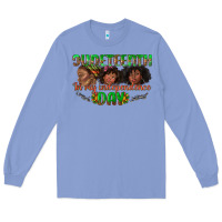 Colony Blue juneteenth in my independence day Long Sleeve Tee - texasbilliewilder