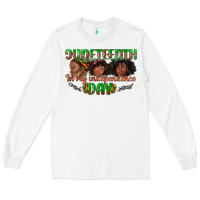 White juneteenth in my independence day Long Sleeve Tee - texasbilliewilder