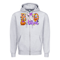 Heather Grey Boo-tiful Zipper Hoodie - texasbilliewilder