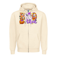 Sandshell Boo-tiful Zipper Hoodie - texasbilliewilder