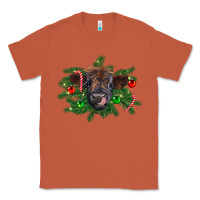 Copper Christmas highland calf Classic Tee - RanaPortraitStore
