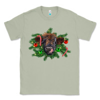 Matcha Christmas highland calf Classic Tee - RanaPortraitStore