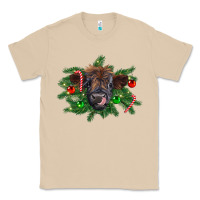 Christmas Highland Calf Classic Tee | Teevron