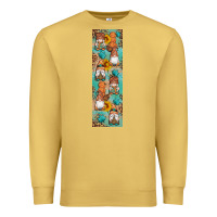 Antique Gold Fall Gnomes Premium Sweatshirt - Artiststas