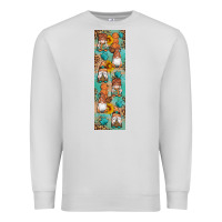 Dove Grey Fall Gnomes Premium Sweatshirt - Artiststas