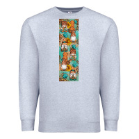 Heather Grey Fall Gnomes Premium Sweatshirt - Artiststas