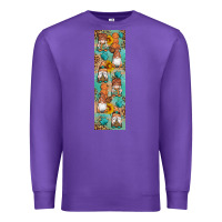 Purple Fall Gnomes Premium Sweatshirt - Artiststas