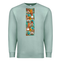 Seafoam Fall Gnomes Premium Sweatshirt - Artiststas