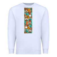 White Fall Gnomes Premium Sweatshirt - Artiststas