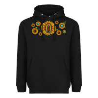 Black sunflower lady of guadalupe Heavyweight Hoodie - JahusDesignShop