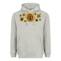 Moon Dust sunflower lady of guadalupe Heavyweight Hoodie - JahusDesignShop