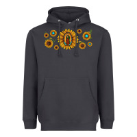 Smoke sunflower lady of guadalupe Heavyweight Hoodie - JahusDesignShop