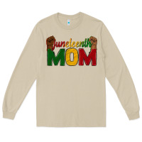Mushroom juneteenth mom Long Sleeve Tee - texasbilliewilder