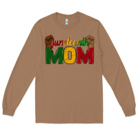 Toasted Coconut juneteenth mom Long Sleeve Tee - texasbilliewilder