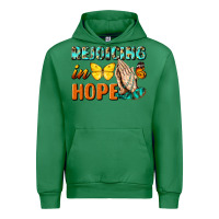 Emerald rejoicing in hope Urban Hoodie - NancyCooperArtShop