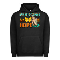 Pigment Black rejoicing in hope Urban Hoodie - NancyCooperArtShop