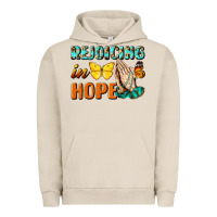 Pigment French Oak rejoicing in hope Urban Hoodie - NancyCooperArtShop