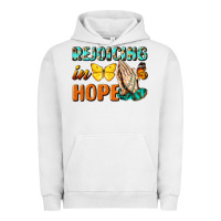 Pigment Lunar Rock rejoicing in hope Urban Hoodie - NancyCooperArtShop