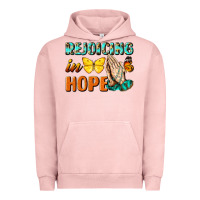 Pigment Salmon rejoicing in hope Urban Hoodie - NancyCooperArtShop