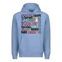 Colony Blue easter subway Premium Hoodie - MaliasSmallBusiness