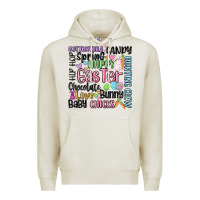 Oatmeal Heather easter subway Premium Hoodie - MaliasSmallBusiness